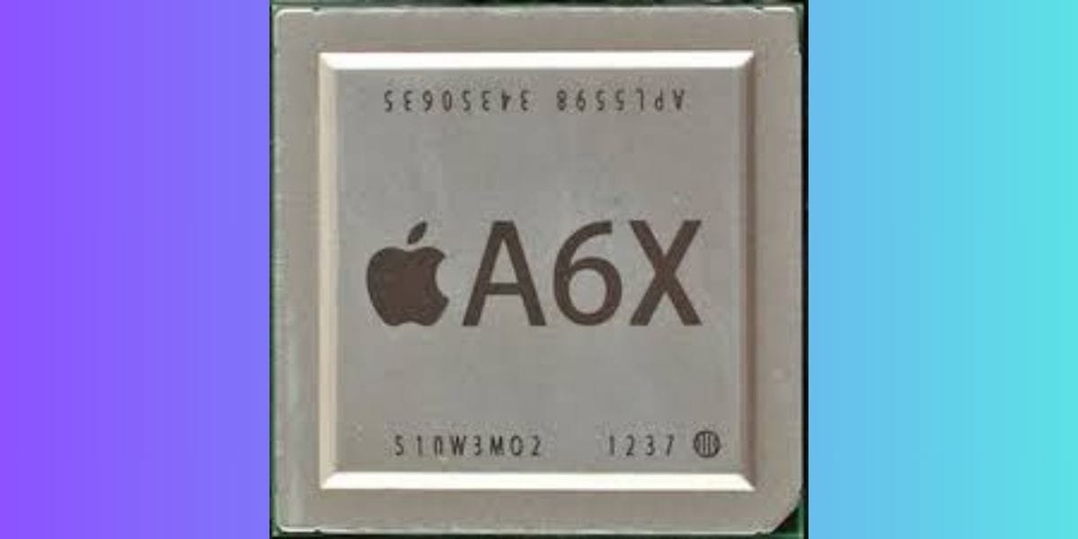Apple iPad 4 Wi-Fi A6X chip