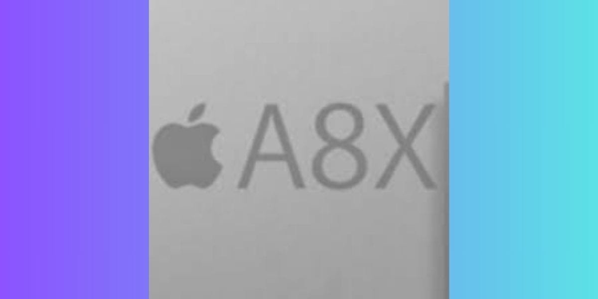 Apple iPad Air 2 SpecA8X chipset