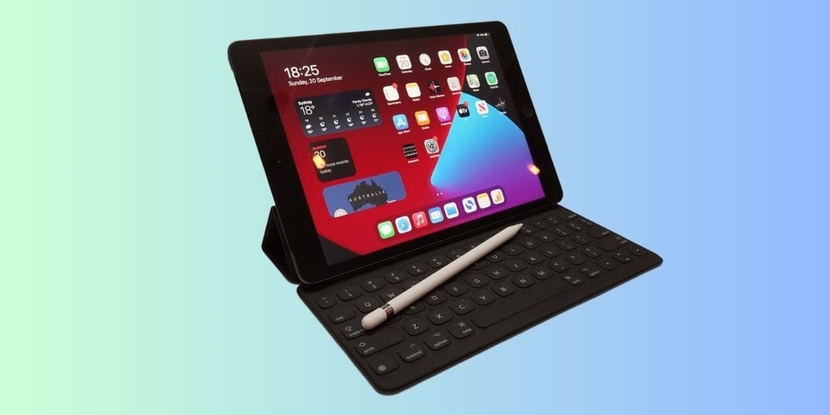 iPad 8th gen display and design