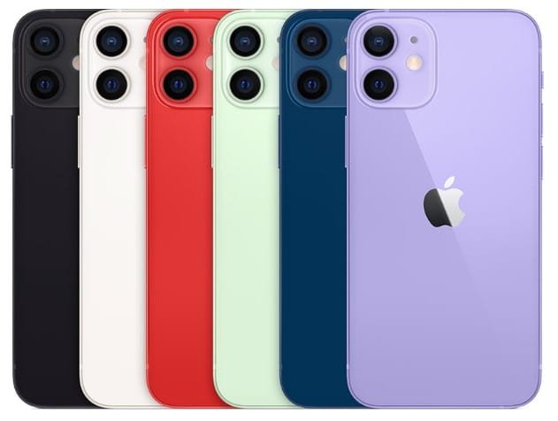 iPhone 12 mini color